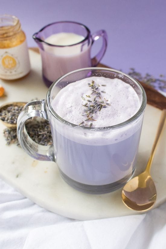 12 Minute Recipe: Lavender Chai Latte
